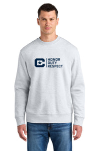 Load image into Gallery viewer, The Citadel, 3D Effect, Honor Duty Respect, Stanley/Stella Unisex Changer 2.0 Crewneck Sweatshirt - Ash
