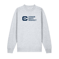 Load image into Gallery viewer, The Citadel, 3D Effect, Honor Duty Respect, Stanley/Stella Unisex Changer 2.0 Crewneck Sweatshirt - Ash
