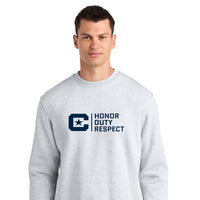 Load image into Gallery viewer, The Citadel, 3D Effect, Honor Duty Respect, Stanley/Stella Unisex Changer 2.0 Crewneck Sweatshirt - Ash
