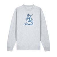 Load image into Gallery viewer, The Citadel, Marching Bulldog, Stanley/Stella Unisex Changer 2.0 Crewneck Sweatshirt - Ash
