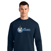Load image into Gallery viewer, The Citadel, Spike, Stanley/Stella Unisex Changer 2.0 Crewneck Sweatshirt - Navy
