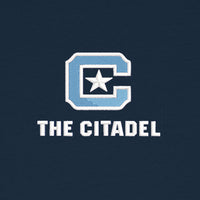 Load image into Gallery viewer, The Citadel, C Star Logo, Stanley/Stella Unisex Knoxer Crewneck Sweatshirt- Navy
