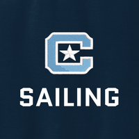 Load image into Gallery viewer, The Citadel Block C, Club Sports - Sailing, Embroidered Unisex Comfort Colors ® Ring Spun Crewneck Sweatshirt

