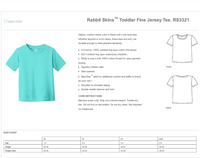 Load image into Gallery viewer, The Citadel, C Spike, Toddler Fine Jersey Tee - Size Chart
