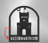 Load image into Gallery viewer, The Citadel, PT Barracks Customizable Powder Coated Wall Art
