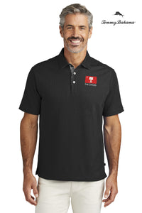 Load image into Gallery viewer, The Citadel, Big Red Flag, Tommy Bahama™ 5 O’Clock Polo- Limited Edition - Black
