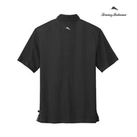 Load image into Gallery viewer, The Citadel, Big Red Flag, Tommy Bahama™ 5 O’Clock Polo- Limited Edition - Black - Black
