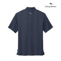 Load image into Gallery viewer, The Citadel, Big Red Flag, Tommy Bahama™ 5 O’Clock Polo- Limited Edition - Blue Note - Back

