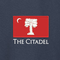 Load image into Gallery viewer, The Citadel, Big Red Flag, Tommy Bahama™ 5 O’Clock Polo- Limited Edition - Blue Note
