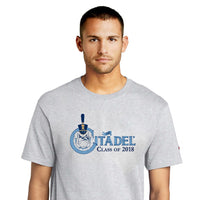Load image into Gallery viewer, The Citadel, Class of 2018, Spike,  Champion Jersey Tee- Ash
