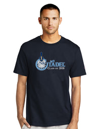 Load image into Gallery viewer, The Citadel, Class of 2018, Spike,  Champion Jersey Tee- Navy
