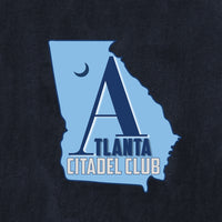 Load image into Gallery viewer, The Citadel, Atlanta Citadel Club Champion Jersey T-Shirt- Navy
