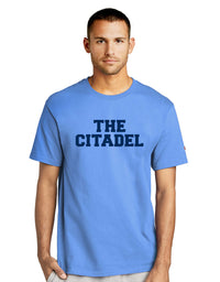 Load image into Gallery viewer, The Citadel Champion brand Tee shirt- Carolina Blue
