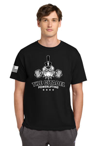Load image into Gallery viewer, The Citadel, Powerlifting Club, Black Champion ® Heritage 6-Oz. Jersey T-Shirt
