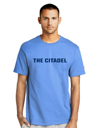 Load image into Gallery viewer, The Citadel, Champion brand Tee shirt-Carolina Blue
