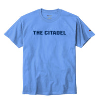 Load image into Gallery viewer, The Citadel, Champion brand Tee shirt-Carolina Blue
