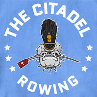 Load image into Gallery viewer, The Citadel, Rowing Club, Spike, Champion ® Heritage 6-Oz. Jersey T-Shirt- Carolina Blue
