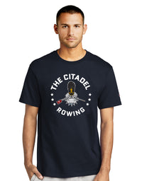 Load image into Gallery viewer, The Citadel, Rowing Club, Spike, Champion ® Heritage 6-Oz. Jersey T-Shirt- Navy
