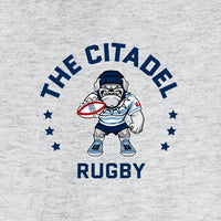 Load image into Gallery viewer, The Citadel, Club Sport - Rugby, Rugby Spike, Champion T-Shirt - Ash
