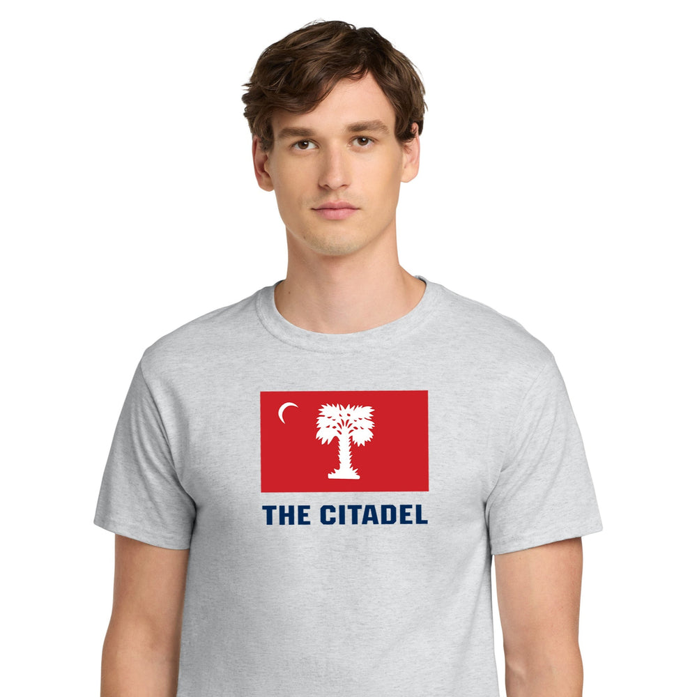 The Citadel, BRP Flag, Champion ® Heritage 6-Oz. Jersey T-Shirt - Ash