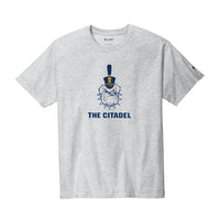 Load image into Gallery viewer, The Citadel, Spike, Champion ® Heritage 6-Oz. Jersey T-Shirt - Ash

