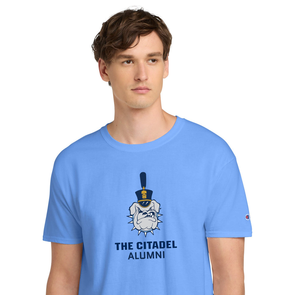 The Citadel, Alumni Spike, Champion ® Heritage 6-Oz. Jersey T-Shirt - Carolina Blue