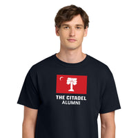 Load image into Gallery viewer, The Citadel, BRP Flag Alumni, Champion ® Heritage 6-Oz. Jersey T-Shirt - Navy
