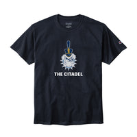 Load image into Gallery viewer, The Citadel, Spike, Champion ® Heritage 6-Oz. Jersey T-Shirt - Navy
