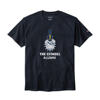 Load image into Gallery viewer, The Citadel, Alumni Spike, Champion ® Heritage 6-Oz. Jersey T-Shirt - Navy
