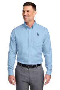 Load image into Gallery viewer, The Citadel, Spike,  Big &amp; Tall, Brooks Brothers® Wrinkle-Free Stretch Nailhead Shirt
