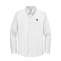 Load image into Gallery viewer, The Citadel, Big Red,  Big &amp; Tall, Brooks Brothers® Wrinkle-Free Stretch Nailhead Shirt - White
