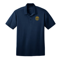 Load image into Gallery viewer, The Citadel, Big &amp; Tall, Customizable (Your Year) Embroidered Ring Bezel Design, Silk Touch™ Performance Polo - Navy
