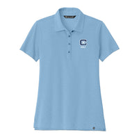 Load image into Gallery viewer, The Citadel, C Star,  Club Sport Golf, TravisMathew Ladies Sunnyvale Polo Shirt- Strong Blue Heather
