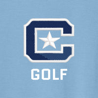 Load image into Gallery viewer, The Citadel, C Star,  Club Sport Golf, TravisMathew Ladies Sunnyvale Polo Shirt- Strong Blue Heather
