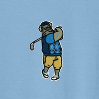 Load image into Gallery viewer, The Citadel, Spike the Golfer, Club Sport Golf, TravisMathew Ladies Sunnyvale Polo Shirt- Strong Blue Heather
