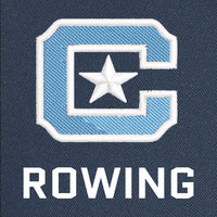 Load image into Gallery viewer, The Citadel, C Star, Club Sport - Rowing, TravisMathew Performance Polo Shirt - Navy
