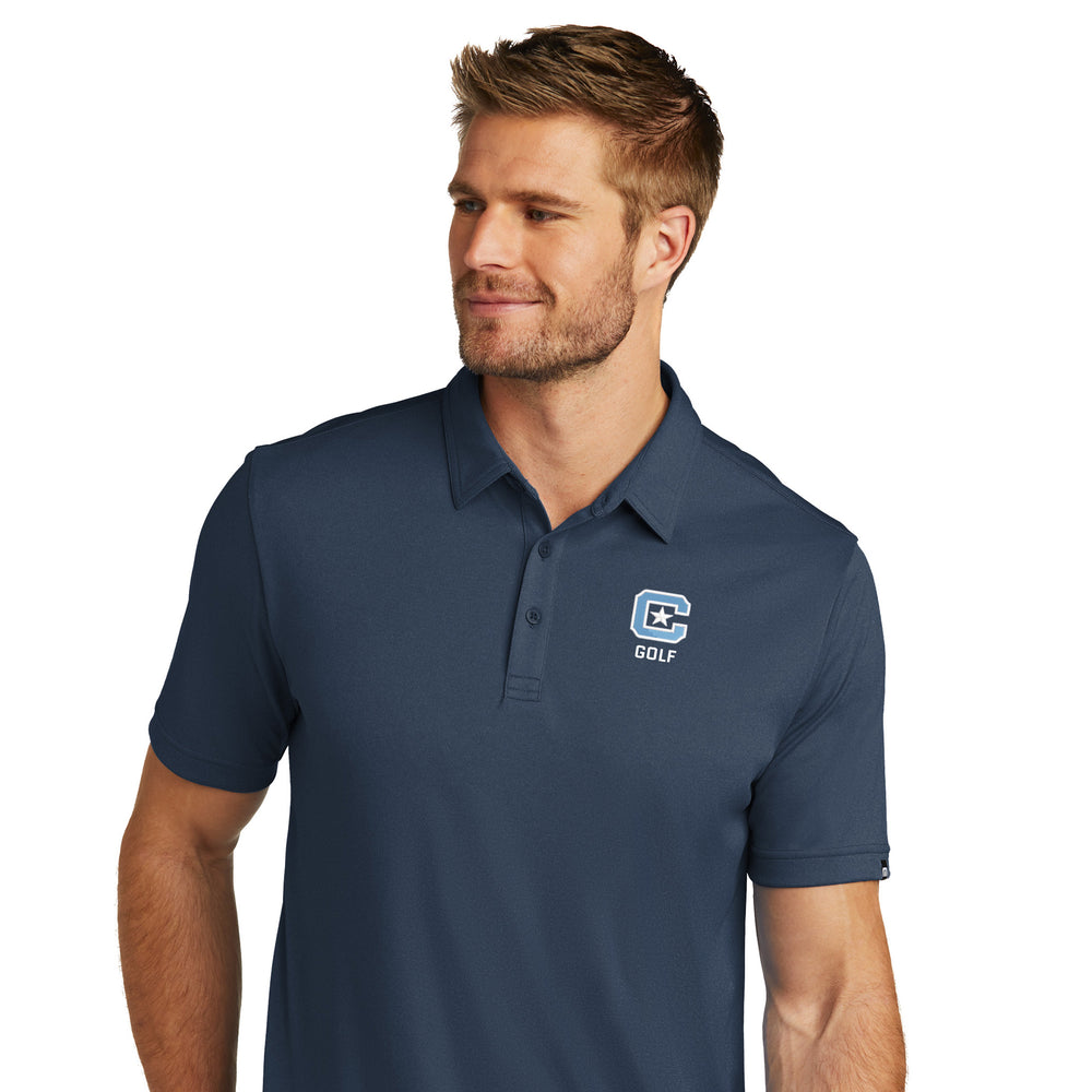 The Citadel, C Star, Club Sport - Men's Golf, TravisMathew Performance Polo Shirt - Blue Nights 