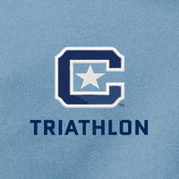 Load image into Gallery viewer, The Citadel Sports - Triathlon, C Star, TravisMathew Performance Polo Shirt - Carolina Blue
