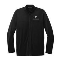 Load image into Gallery viewer, The Citadel, Big Red,  TravisMathew Newport Full-Zip Fleece Jacket- Black
