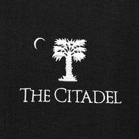 Load image into Gallery viewer, The Citadel, Big Red,  TravisMathew Newport Full-Zip Fleece Jacket- Black
