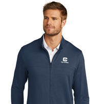 Load image into Gallery viewer, The Citadel C, TravisMathew Newport Full-Zip Fleece Jacket- BlueNights
