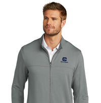 Load image into Gallery viewer, The Citadel C, TravisMathew Newport Full-Zip Fleece Jacket- Grey
