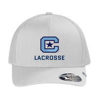 Load image into Gallery viewer, The Citadel C, Lacrosse, TravisMathew Cruz Trucker Cap - White
