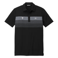 Load image into Gallery viewer, The Citadel, Big Red, TravisMathew Coastal Chest Stripe Polo - Black
