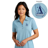 Load image into Gallery viewer, The Citadel, Atlanta Citadel Club, TravisMathew Ladies Coto Performance Polo Shirt - Brilliant Blue
