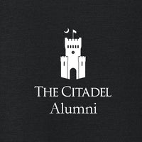 Load image into Gallery viewer, The Citadel, Raised Alumni Barracks Logo, TravisMathew Onward Polo - Black
