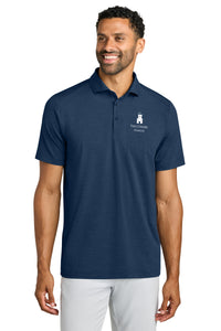 Load image into Gallery viewer, The Citadel, Raised Alumni Barracks Logo, TravisMathew Onward Polo - Navy Heather

