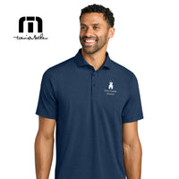 Load image into Gallery viewer, The Citadel, Raised Alumni Barracks Logo, TravisMathew Onward Polo - Navy Heather
