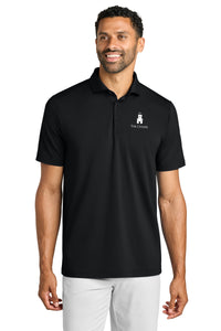 Load image into Gallery viewer, The Citadel, Raised Barracks Logo, TravisMathew Onward Polo - Black
