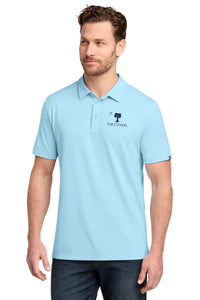 Load image into Gallery viewer, The Citadel, Raised Big Red Logo, TravisMathew Crestview Polo- Dream Blue
